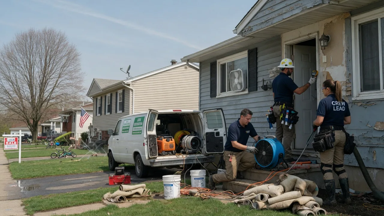 Flood Cleanup in Sharptown, MD near me